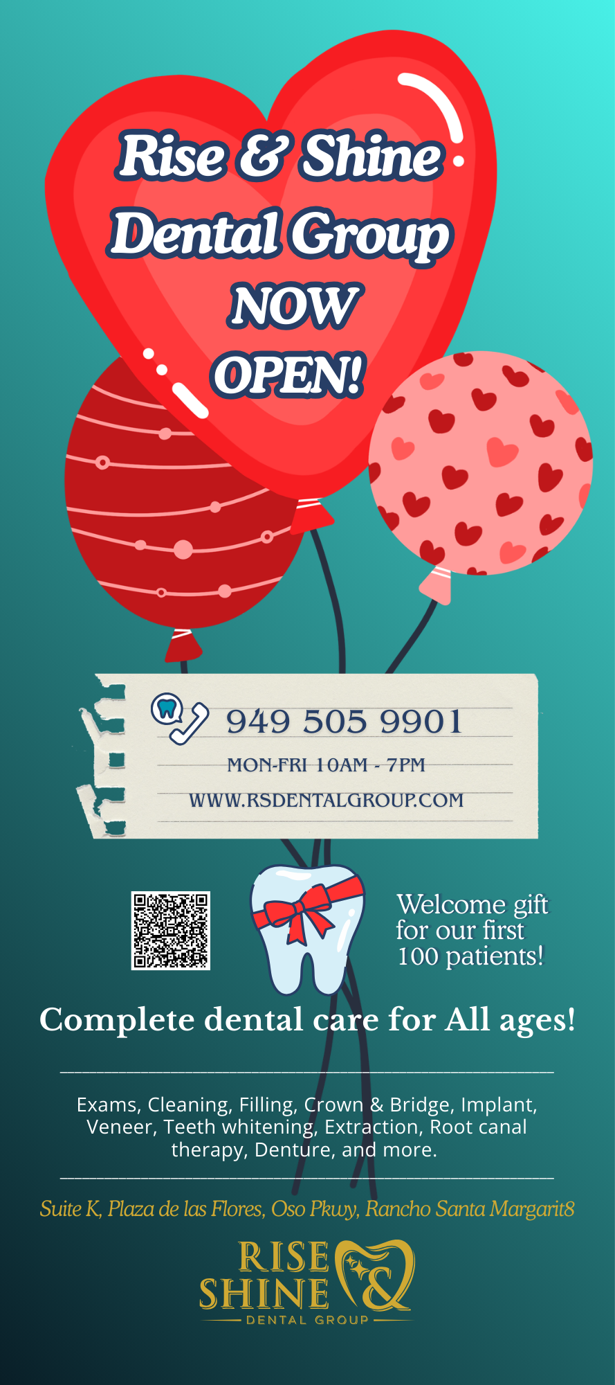 Rise   Shine Dental Group | Dentures, Oral Cancer Screening and Digital Radiography